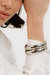 Simple Stackable Bangle Bracelet Set