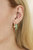 Sparkle Bits Mini Crystal 18 K Gold Plated Hoops
