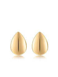 Statement Tear Drop Earrings - 18k Gold Plated