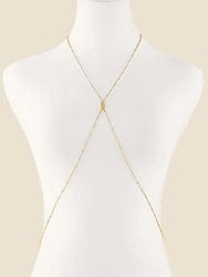 Sun Searcher Body Chain In Gold