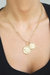 The Adventurer Double Coin Necklace