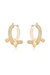 Tie The Knot 18k Gold Plated Hoops