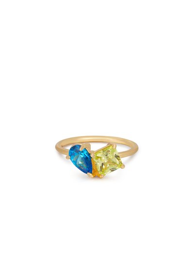 Ettika Toi Et Moi Pop Of Color 18k Gold Plated Ring product