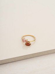 Toi Et Moi Tiny Memories 18k Gold Plated Ring