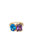 Toi Et Moi Unity Crystals 18k Gold Plated Ring - Amethyst And Blue Topaz