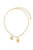 Your Everyday Chain and Charm 18k Gold Plated Necklace