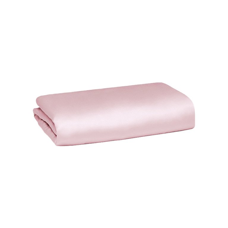 Signature Sateen Crib & Toddler Fitted Sheet - Cloud Pink