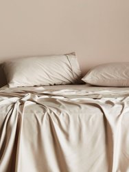 Signature Sateen Sheet Set - Sand