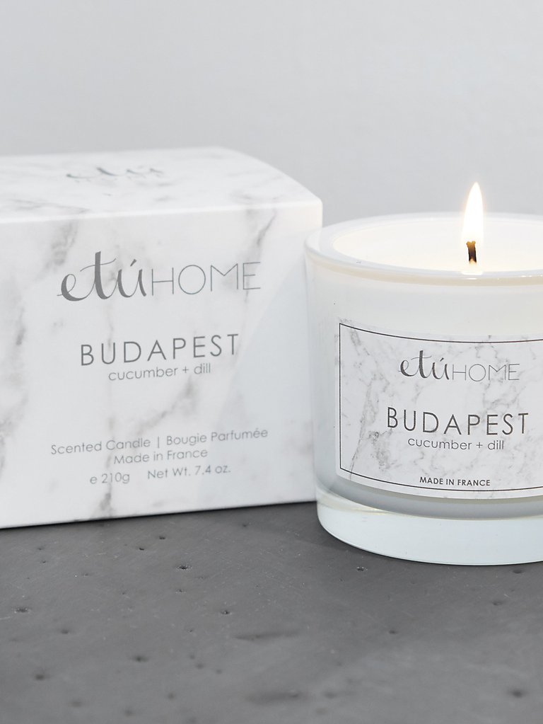 Budapest Cucumber and Dill Candle