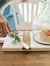 White Rectangle Mod Charcuterie Board, Small