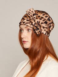 Gigi Headscarf - Camel/Black