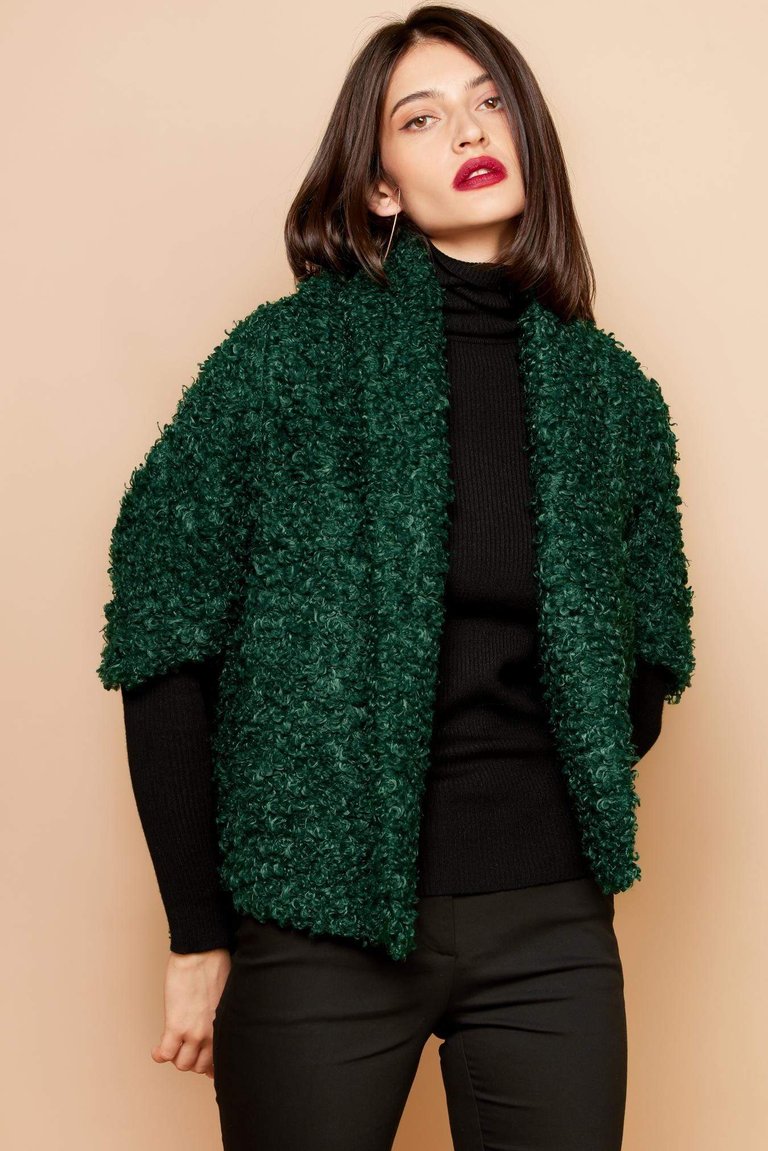 Celeste Cardigan - Emerald Moss