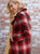 Coco Longline Plaid Coat