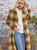 Coco Longline Plaid Coat - Yellow Plaid