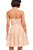 Cossette Dress - Peach Souffle