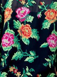 Harlow Top - Crossstitch Rose