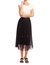 Lila Pearl Tulle Skirt - Black - Black
