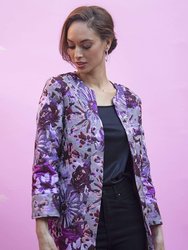 Lilly Jacket in Lavendar Kaleidoscope