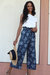 Lucas Wide Leg Pants - Bali - Bali