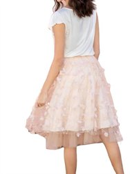 Petal Fluttered Fete Tulle Skirt