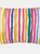 Evans Lichfield Aquarelle Striped Cushion Cover (Multicolored) (One Size) - Multicolored