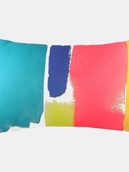 Evans Lichfield Aquarelle Throw Pillow Cover (Multicolored) (One Size) - Multicolored