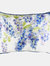 Evans Lichfield Blossom Cushion Cover - Azure Blue/Lilac