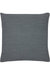 Evans Lichfield Dalton Throw Pillow Cover (Charcoal) (43cm x 43cm) - Charcoal