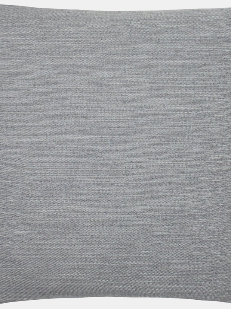 Evans Lichfield Dalton Throw Pillow Cover (Steel Grey) (43cm x 43cm) - Steel Grey