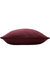 Evans Lichfield Dalton Throw Pillow Cover (Wine) (43cm x 43cm)