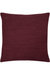 Evans Lichfield Dalton Throw Pillow Cover (Wine) (43cm x 43cm) - Wine
