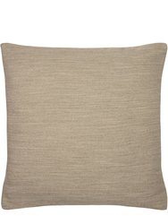 Evans Lichfield Dalton Throw Pillow Cover - Biscuit beige