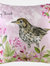 Evans Lichfield Song Thrush Throw Pillow Cover (Multicolored) (43cm x 43cm) - Multicolored