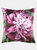 Evans Lichfield Winter Florals Peony Throw Pillow Cover - Fuchsia/Green