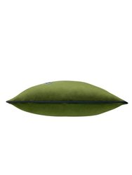 Peacock Throw Pillow Cover - Olive