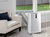 12,000 Portable Air Conditioner Up To 300 Sq.Ft. With Fan, Dehumidifier And Heater, Remote Control, Self-Evaporation In White