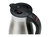 1.7 L Black Stainless Steel Electric Kettle With Double Wall Vacuum Insulated