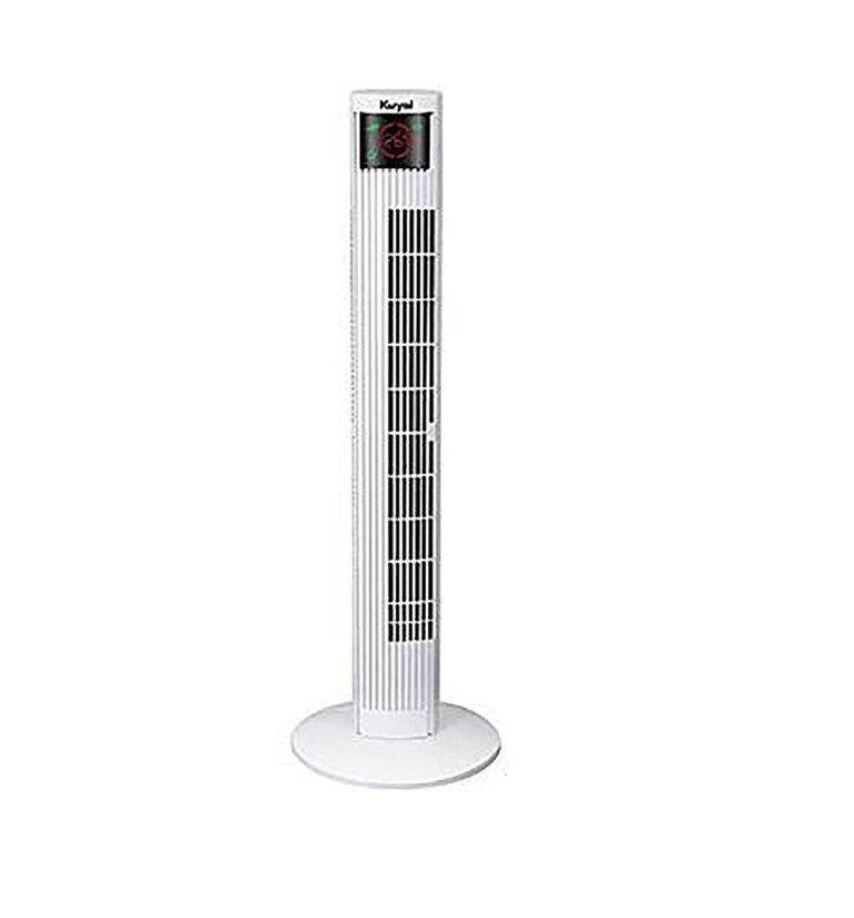 36" Oscillating Quiet Tower Fan With 4 Speed Levels and 2 Modes, LED Display & Touch Panel - Black