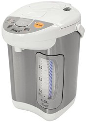 4.8 Qt. Stainless Steel Hot Water Boiler And Warmer - White