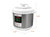 6 Qt. White Stainless Steel Energy Efficient Electric Pressure Cooker With 12 Cooking Programs
