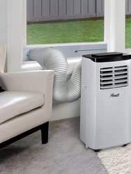 7,000 BTU Portable Air Conditioner Up to 200 Sq.Ft. with Fan and Dehumidifier, Remote Control, Self-Evaporation