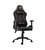 Gold PVC Leather Gaming Chair with 2D Adjustable Armrest