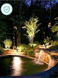 Low Voltage LED Landscape Spotlights - Black