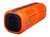 Orange Portable Water-Resistant Bluetooth Speaker with Built-in Mic