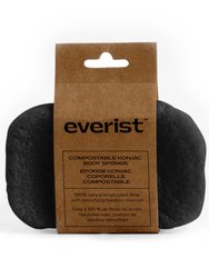 The Charcoal Compostable Konjac Body Sponge