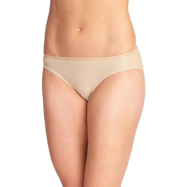 Give-N-Go Hi Cut Brief Panty In Nude - Nude