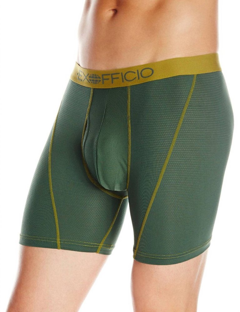 Give-N-Go Sport Mesh 6-Inch Boxer Brief In Petrol - Petrol