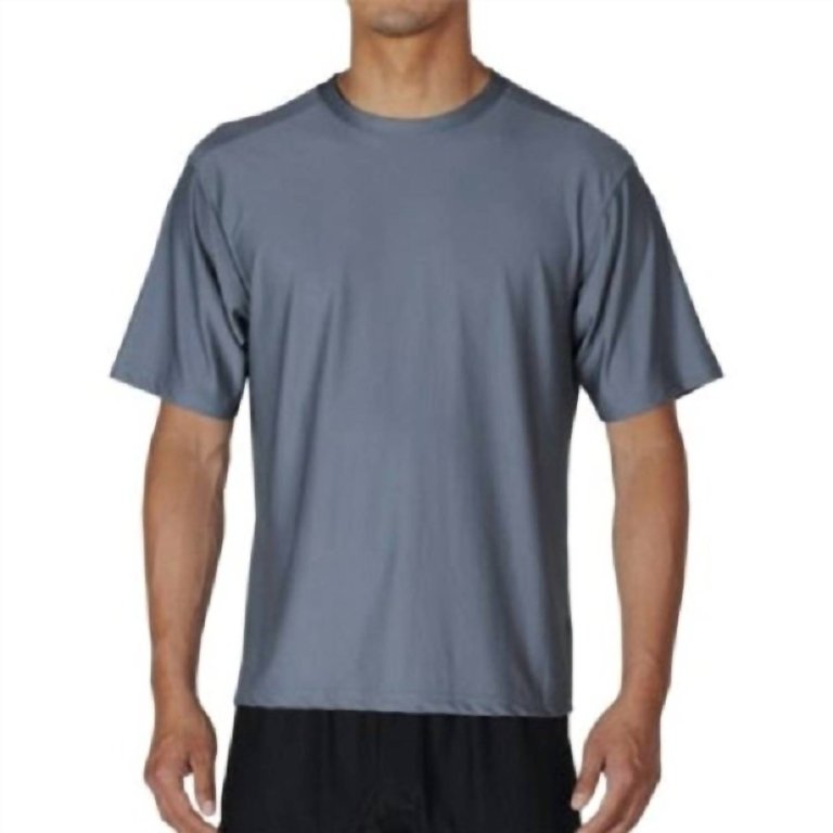 Give-N-Go Tee In Charcoal - Charcoal