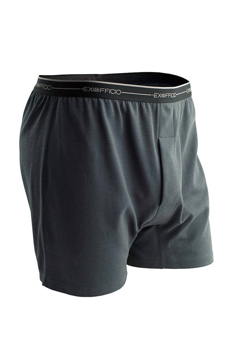 Men's Sol Cool Boxer In Carbon - Carbon