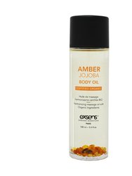 Amber Jojoba Crystal Organic Body Oil